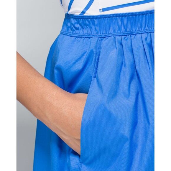 Lululemon RARE Club Dress Deauville Stripe Pipe Dream Blue White Size 8 - Picture 14 of 15